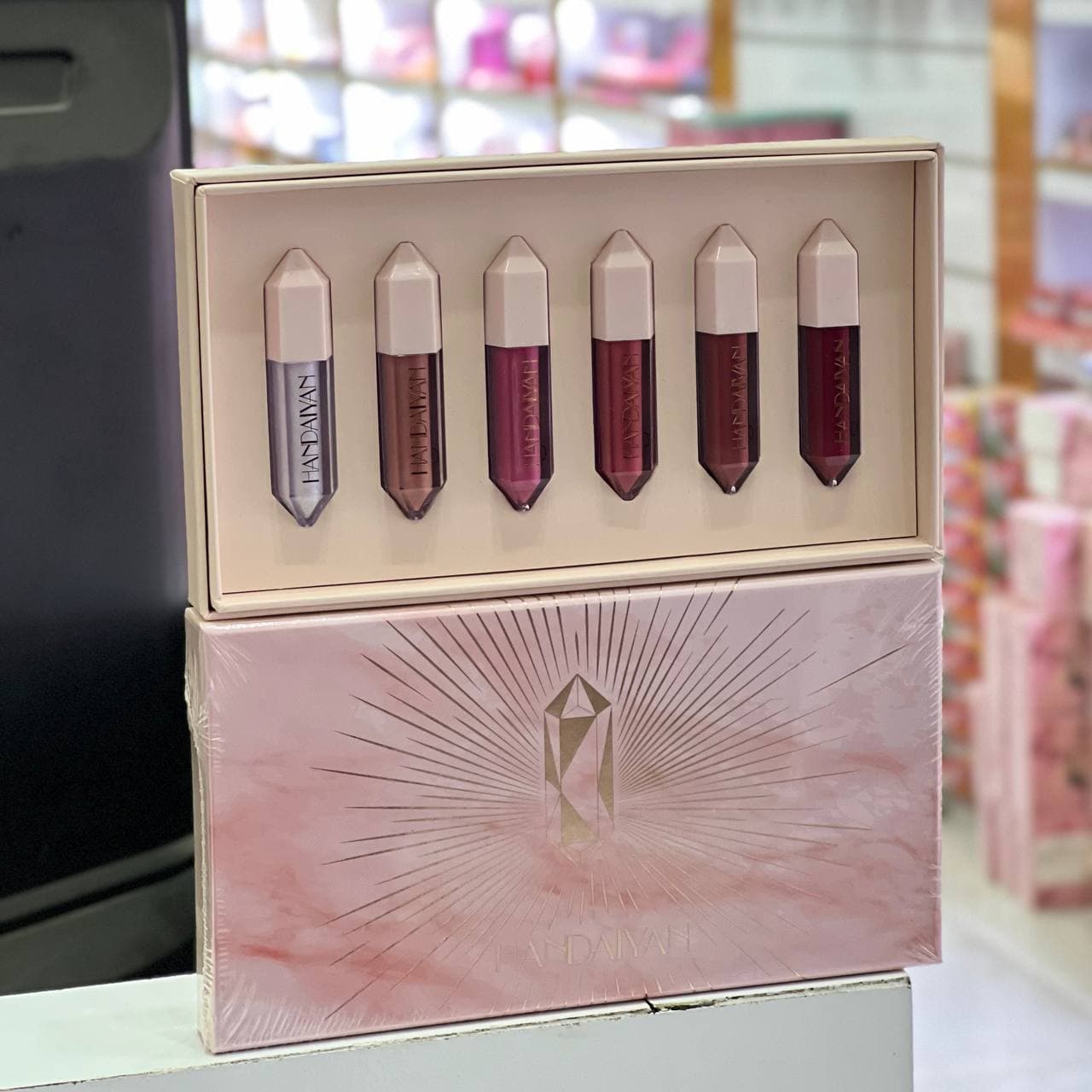 پک رژلب مایع 6 عددی هندیان