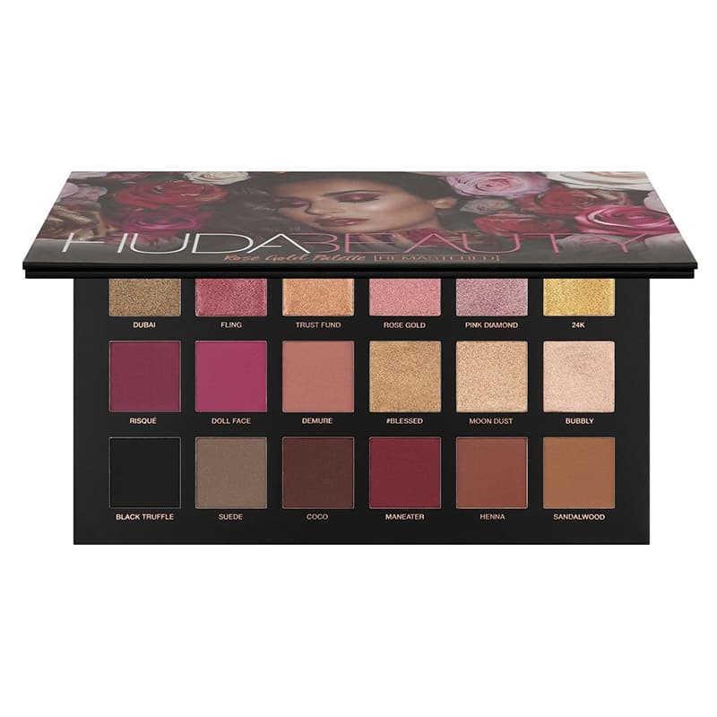 پالت سایه رز گلد هدی HudaBeauty