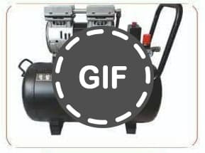 کمپرسور باد بی صدا 30 لیتری ریباز