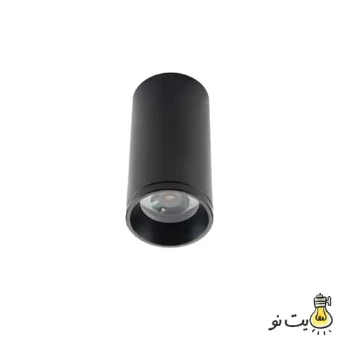 چراغ روکار استوانه ای طول 10 سانتیمتر