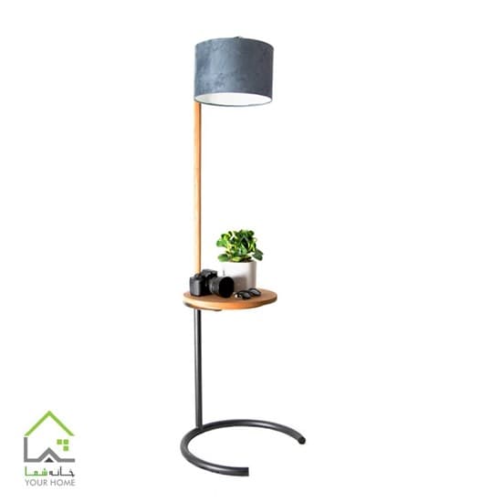 آباژور کنار سالنی بدنه چوب