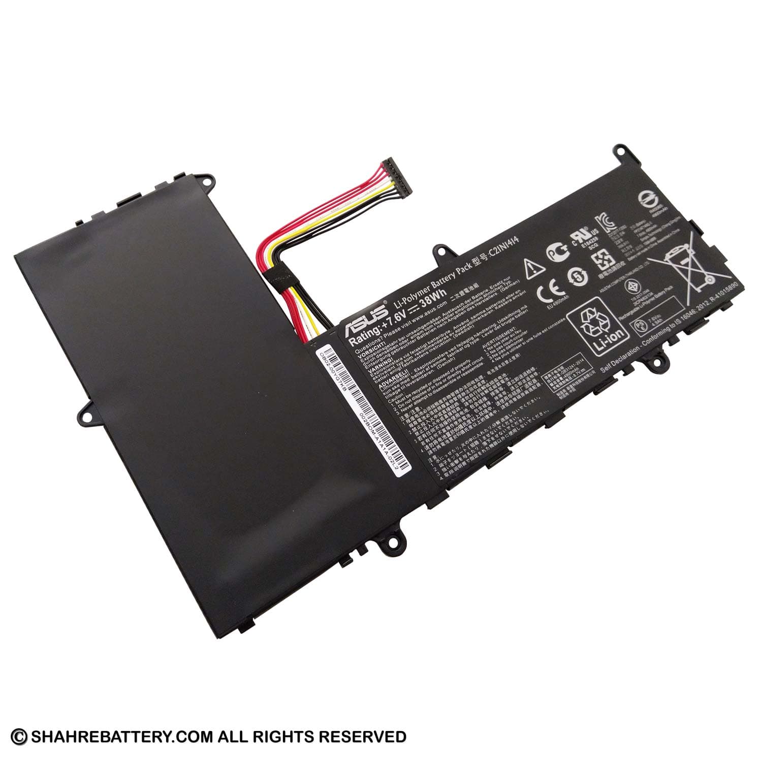 باتری اورجینال لپ تاپ ایسوس Asus EeeBook X205TA F205TA C21N1414