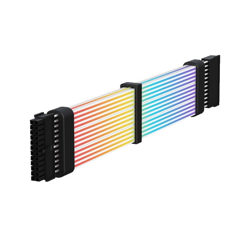 کابل اسلیو گیم مکس ARGB Extension 24-pin MB Sleeve BLACK