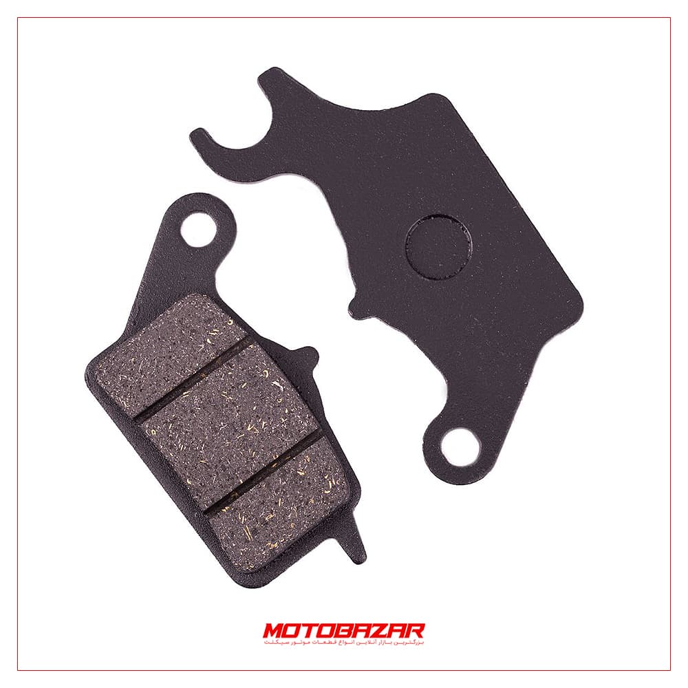 لنت دیسکی ترمز جلو شاخ دار کلیک-واریو160.170-اسکوتر باسل