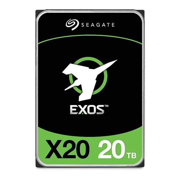 هارد دیسک اینترنال Seagate Exos X20 20TB مدل ST20000NM007D