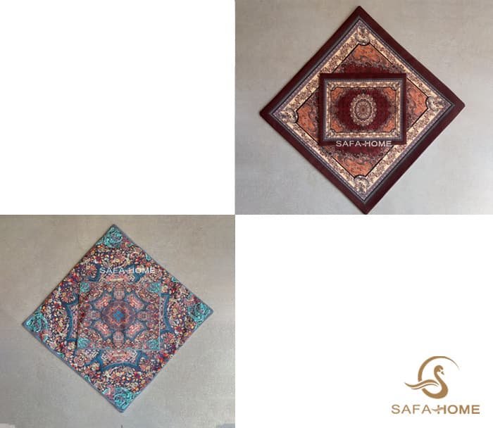 جانماز دوتکه سنتی شانل مخمل