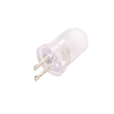 LED شیشه ای 5mm پایه کوتاه دو رنگ سبز - نارجی مارک K-Bright بسته1000 تایی