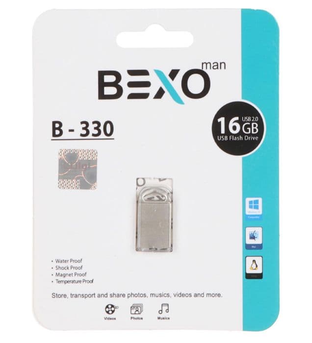فلش مموری بکسو مدل B-330 USB 2.0 ظرفیت 16 گیگابایت
