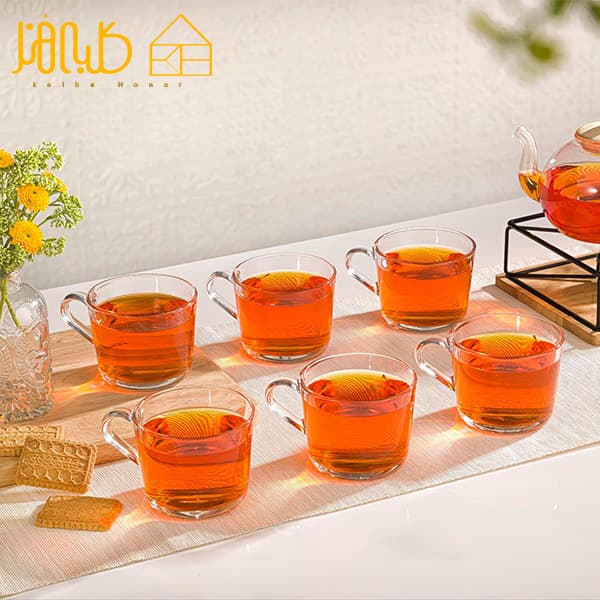 فنجان شیشه ای لیمون 2282