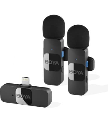 میکروفن بی سیم یقه ای بویا BOYA BY-V2