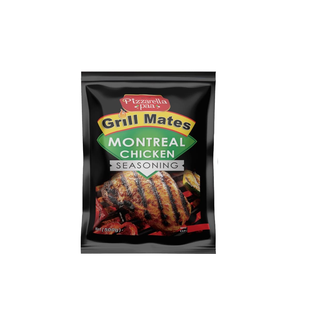 ادویه مونترال چیکن پیزارلا پا حجم 500 گرم