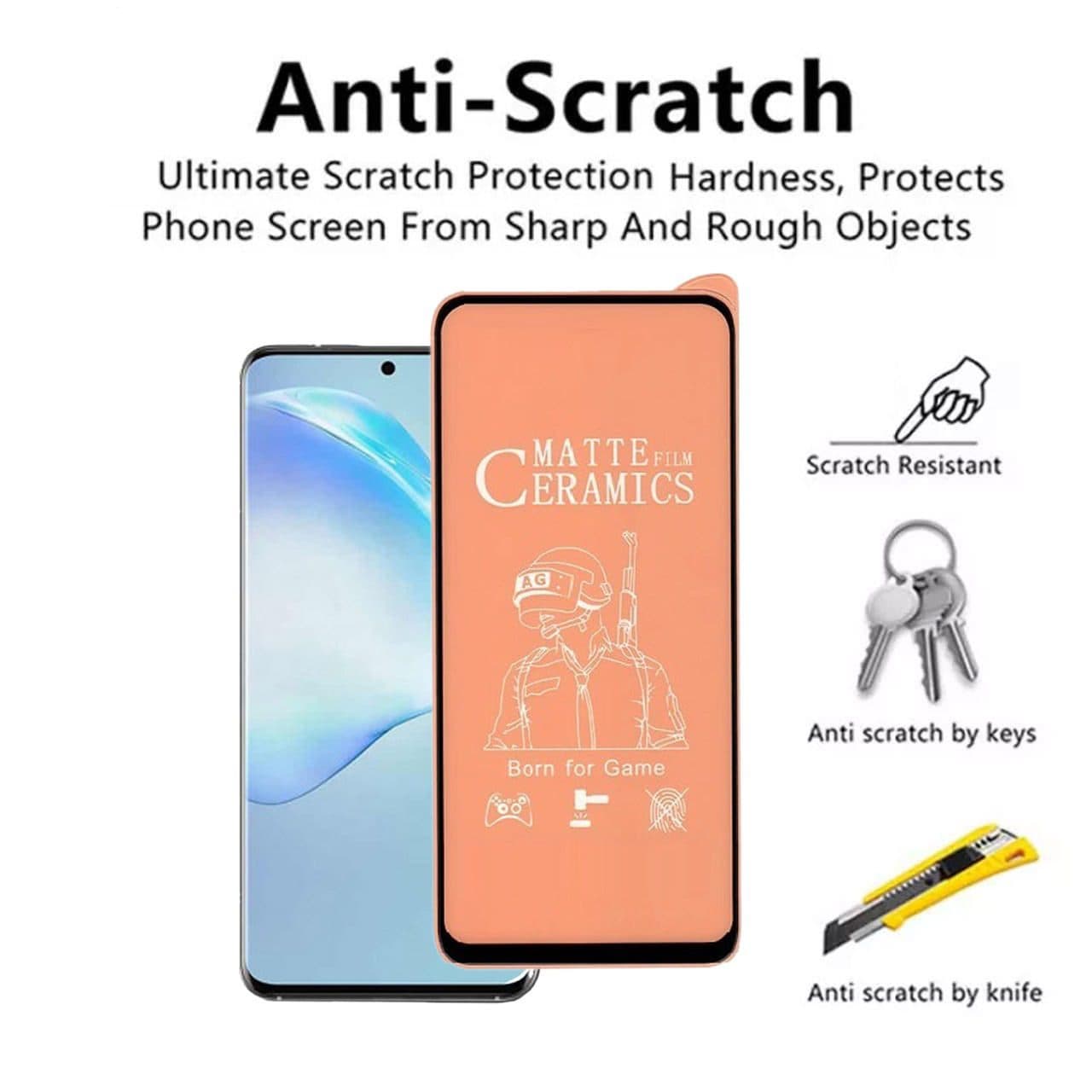 گلس سامسونگ Galaxy S20 Ultra / 5G مدل سرامیکی مات