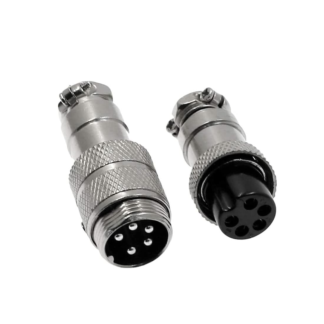 کانکتور نظامی 5 پین GX16 بین راهی