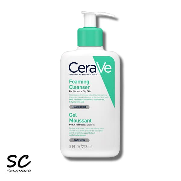 فوم شستشوی صورت سراوی Cerave پوست نرمال و چرب حجم 236 و 473 میل