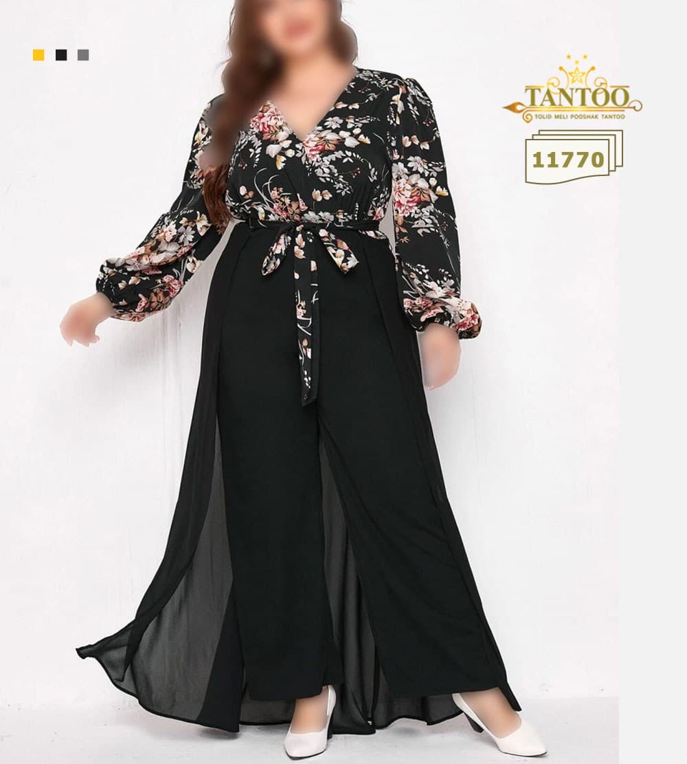 لباس مجلسی و اورال مجلسی سایز بزرگ کد 11770