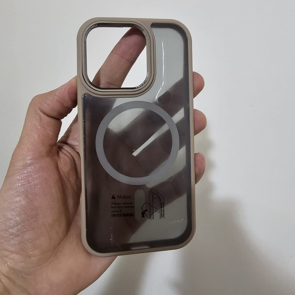 قاب آیفون 16 پرو – IPHONE 16 PRO مدل مگسیف دار مات دور رنگی creative case