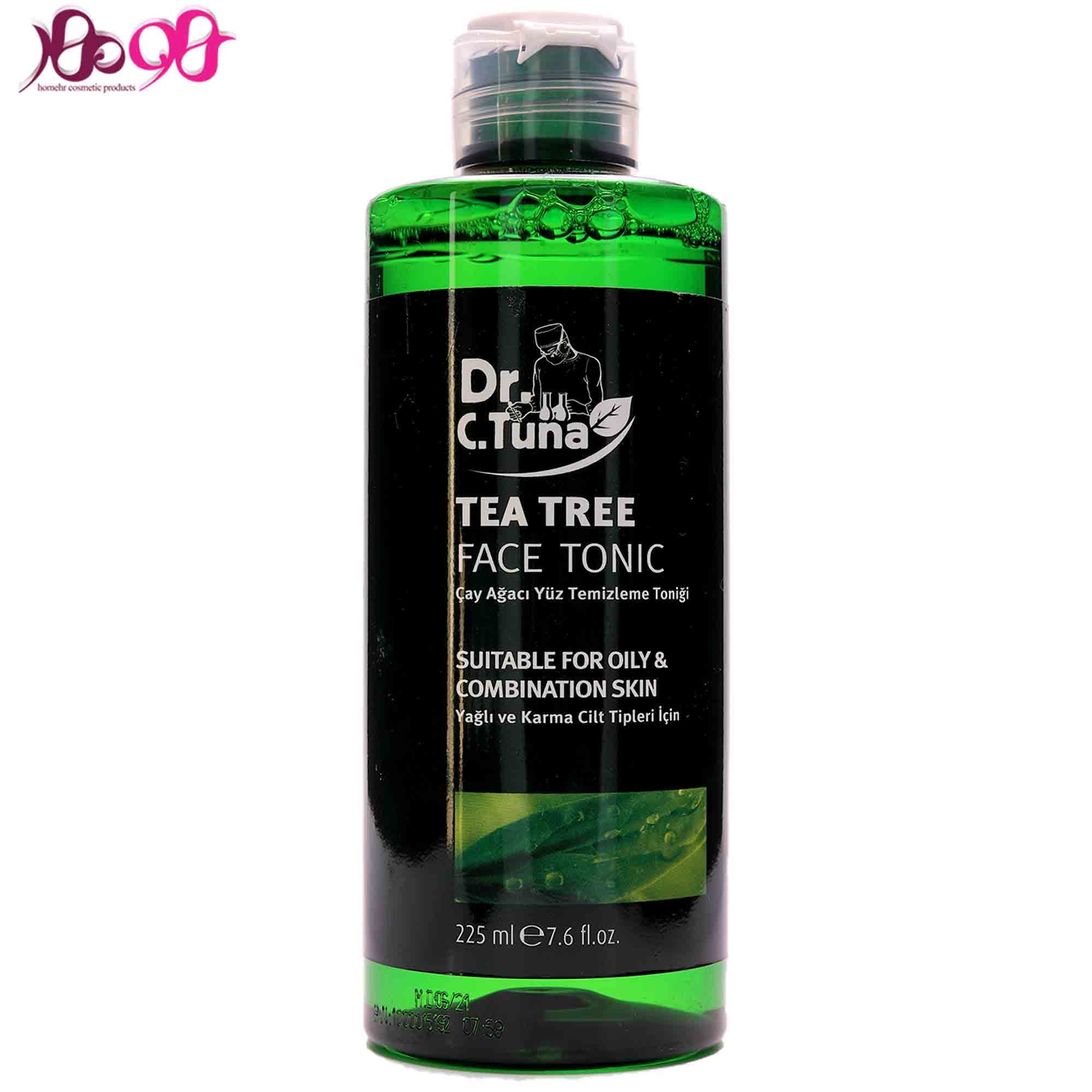 تونر ضدجوش تی تری حاوی روغن درخت چای دکتر سی تونا فارماسی FARMASI حجم 125 میل