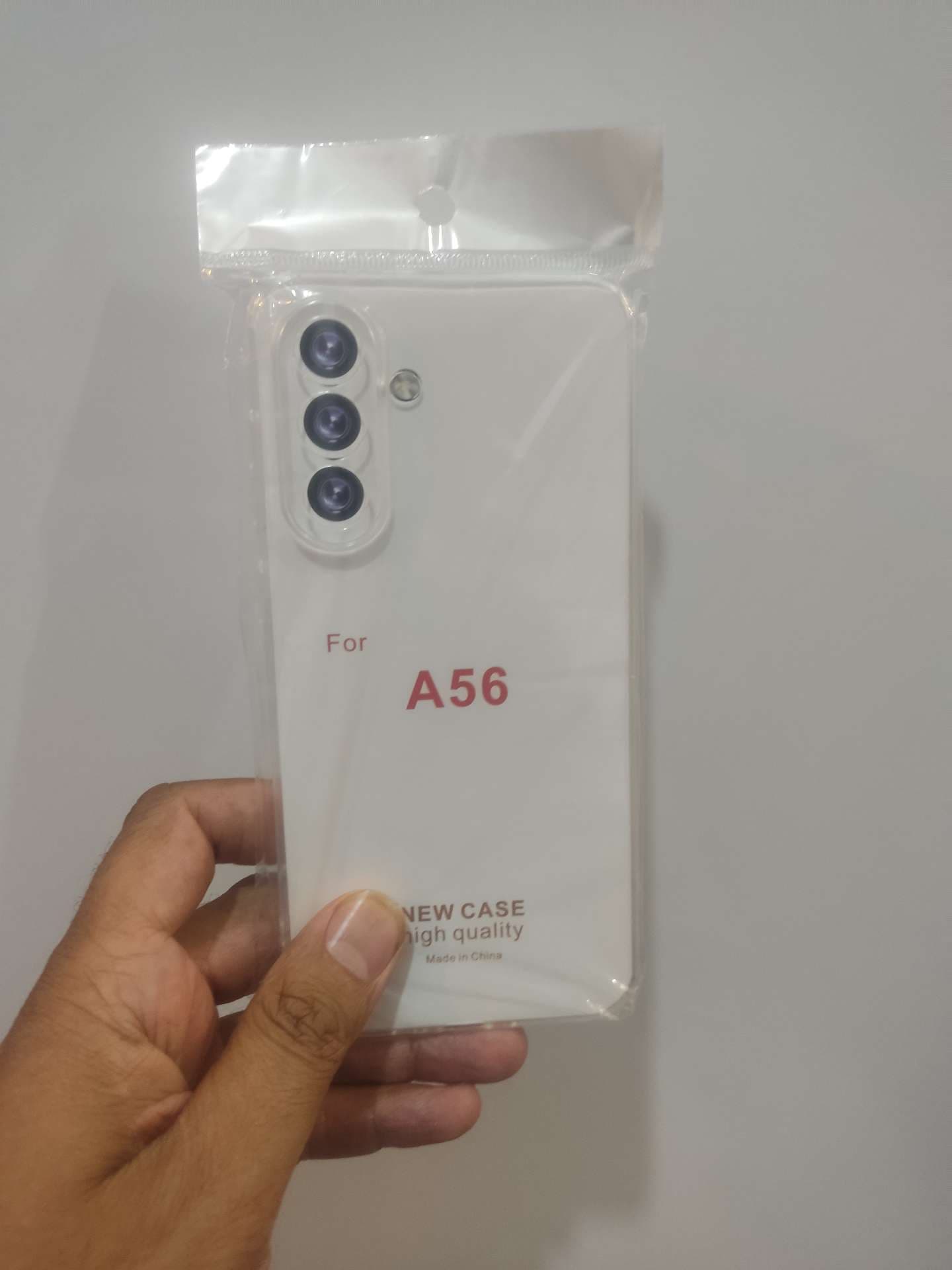 کاور ژله ای شفاف محافظ لنز دار گوشی سامسونگ Samsung Galaxy A56