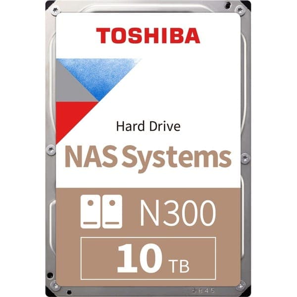 هارد دیسک اینترنال TOSHIBA 10TB N300 NAS