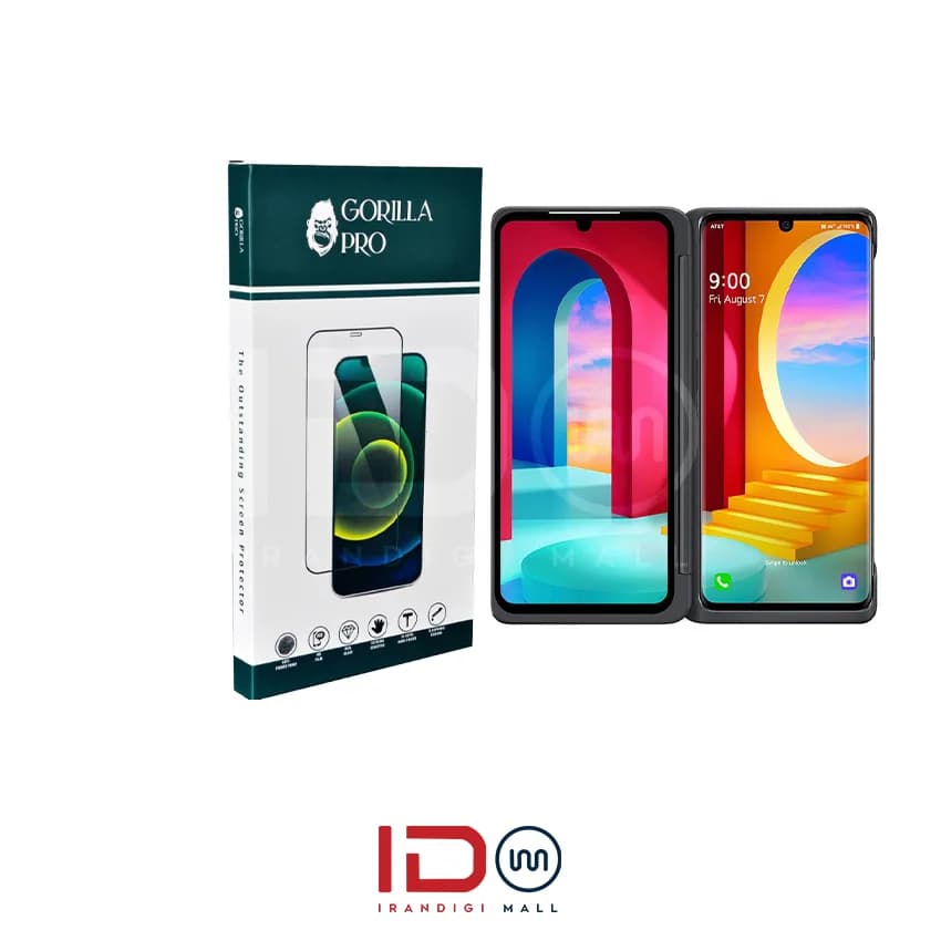 گلس و محافظ هیدروژلی (مات) نمایشگر گوشی ال جی مدل LG VELVET Dual Screen