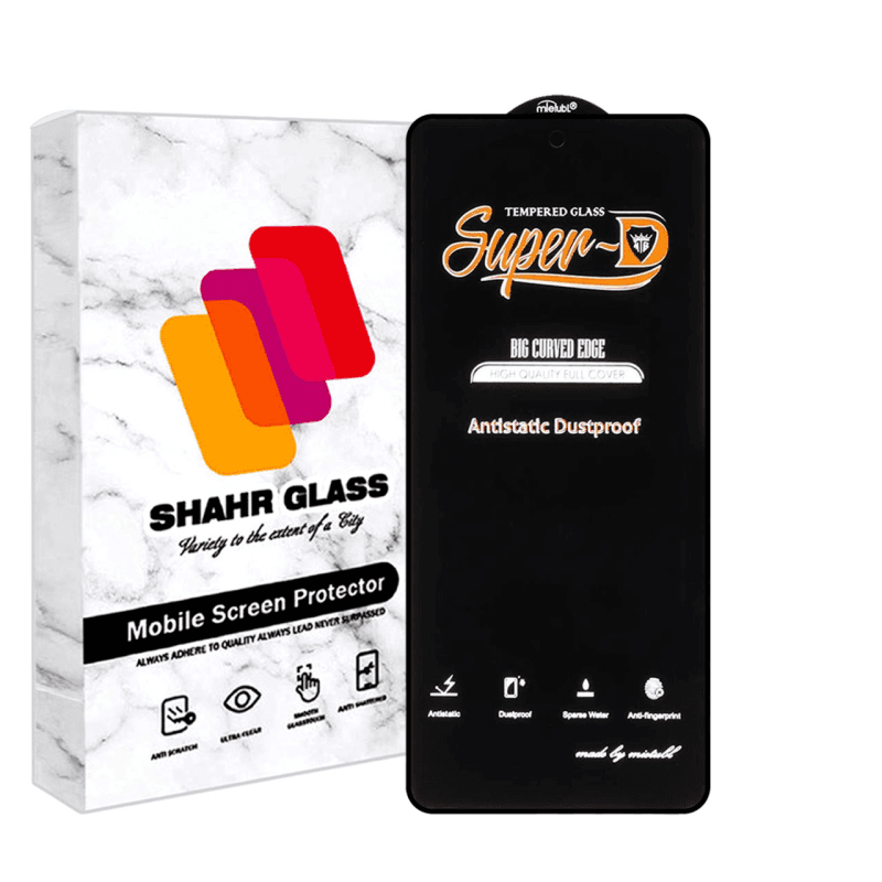 گلس گوشی شیائومی Redmi Note 12R Pro شهر گلس مدل SHINGENS آنتی استاتیک