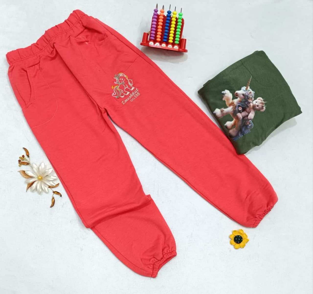 ۲۰۱-شلوار تک دخترانه