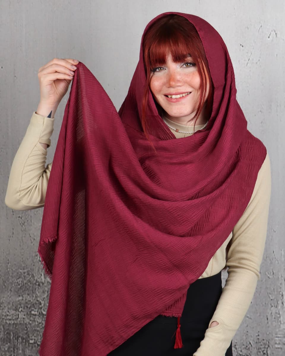 شال تافته پليسه بيوتی زنانه 0832