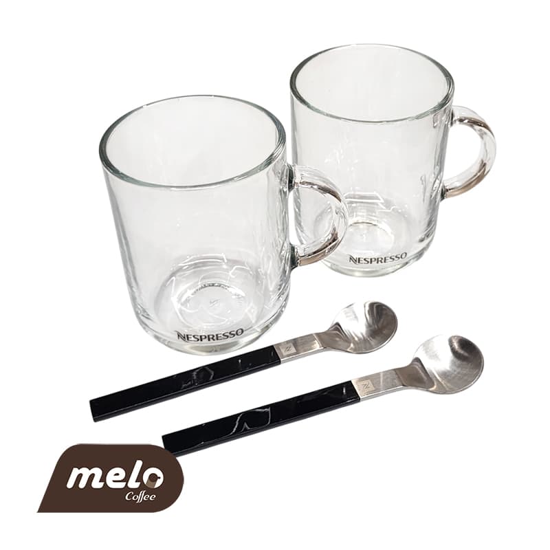 نسپرسو لیوان ورتو 2 عددی با قاشق Vertuo Mug