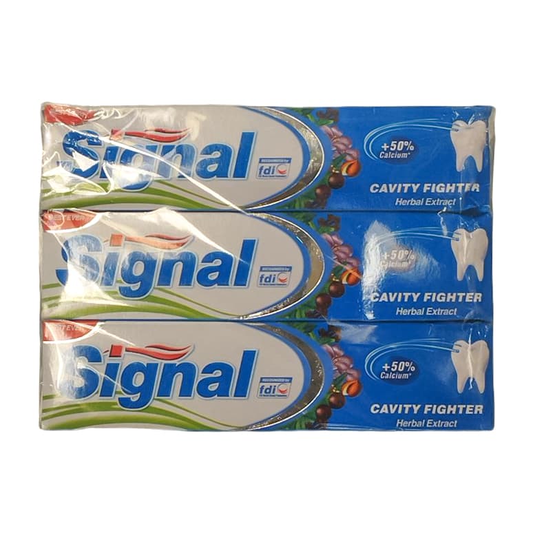 خمیردندان ضد پوسیدگی سیگنال حاوی فلوراید