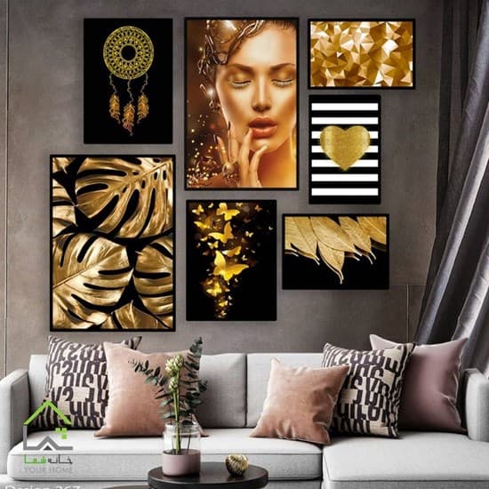 ست تابلو 7 تکه مینیمال