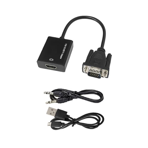 تبدیل VGA به HDMI برق دار