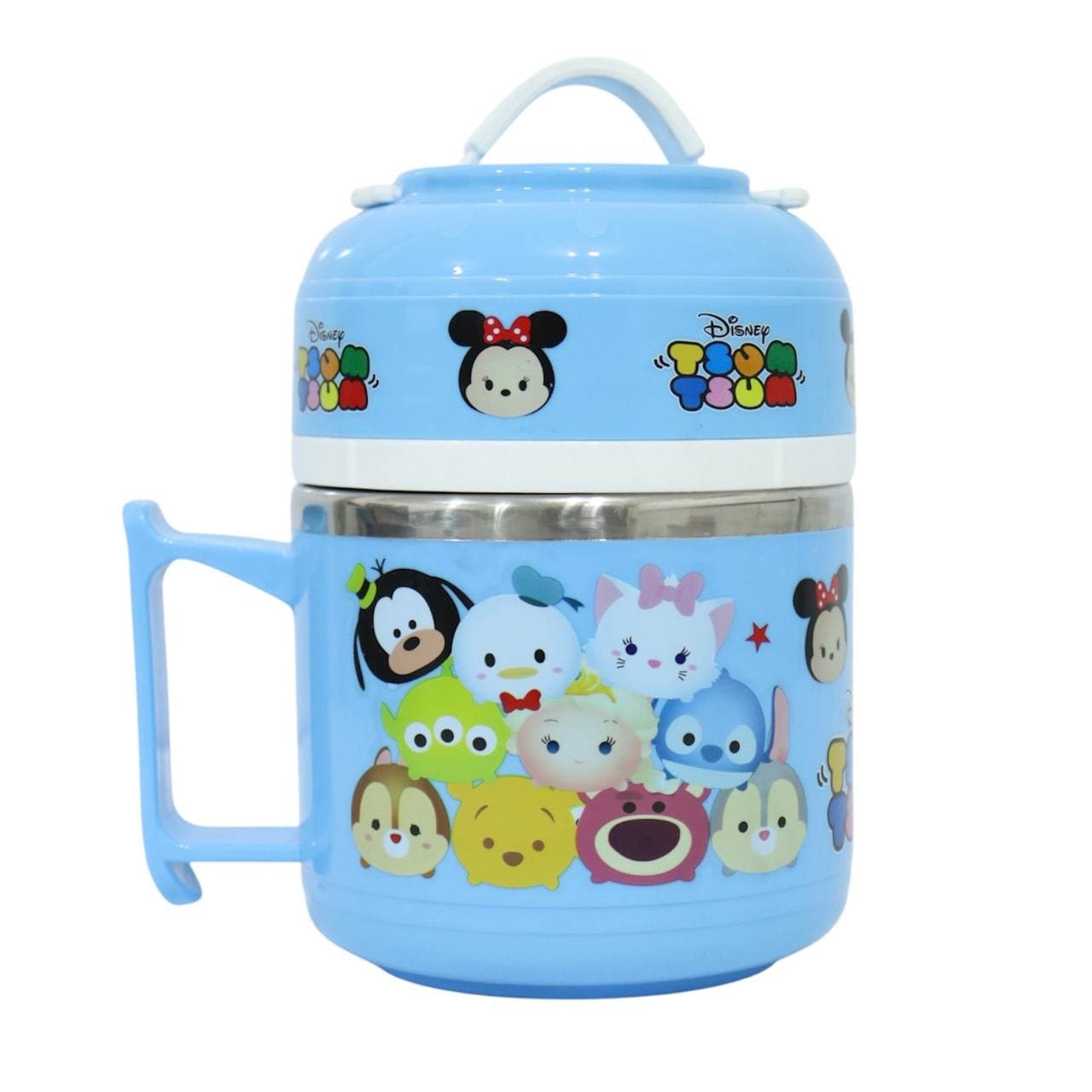 ظرف غذای استیل طرح دیزنی دسته دار