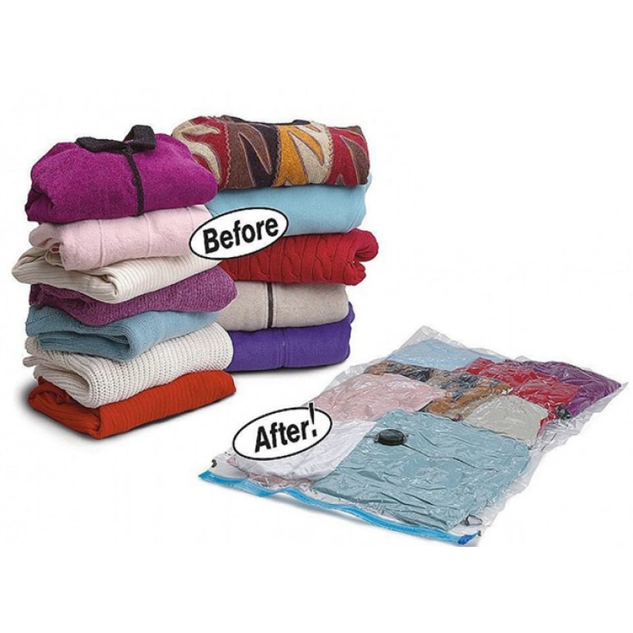 کیسه وکیوم لباس بزرگ (Size : 80 * 110cm)