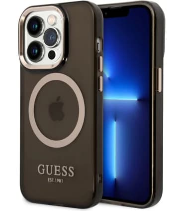 قاب ایفون 14 پرو مکس گس کریستال مگسیف دار CG Mobile iphone 14 Pro Max TPU MAG Guess Case