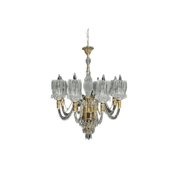 لوستر نئوکلاسیک با شاخه های کریستالی کد20364