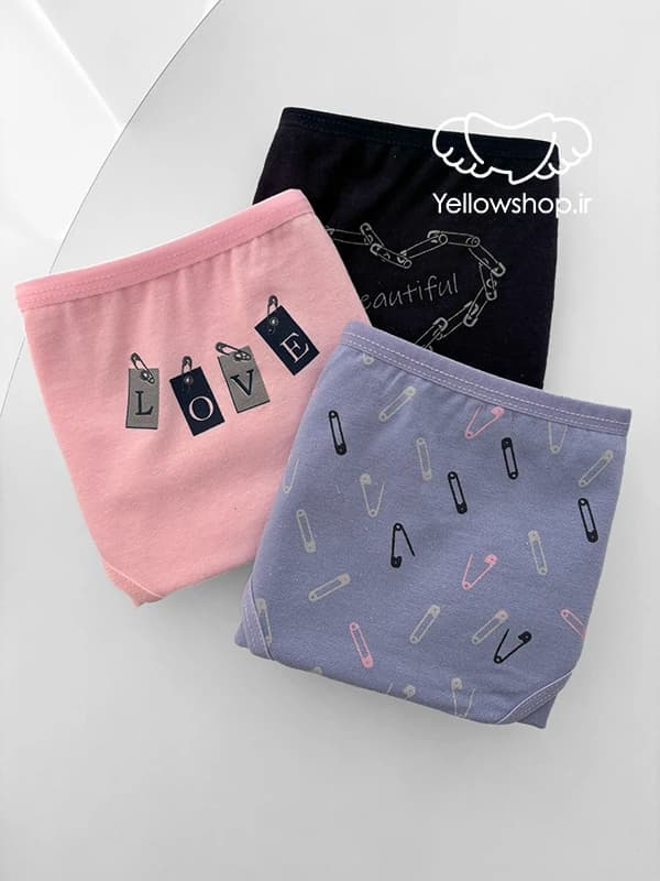 شورت نخی اسلیپ زنانه DOMINANT سه تایی کد 21181