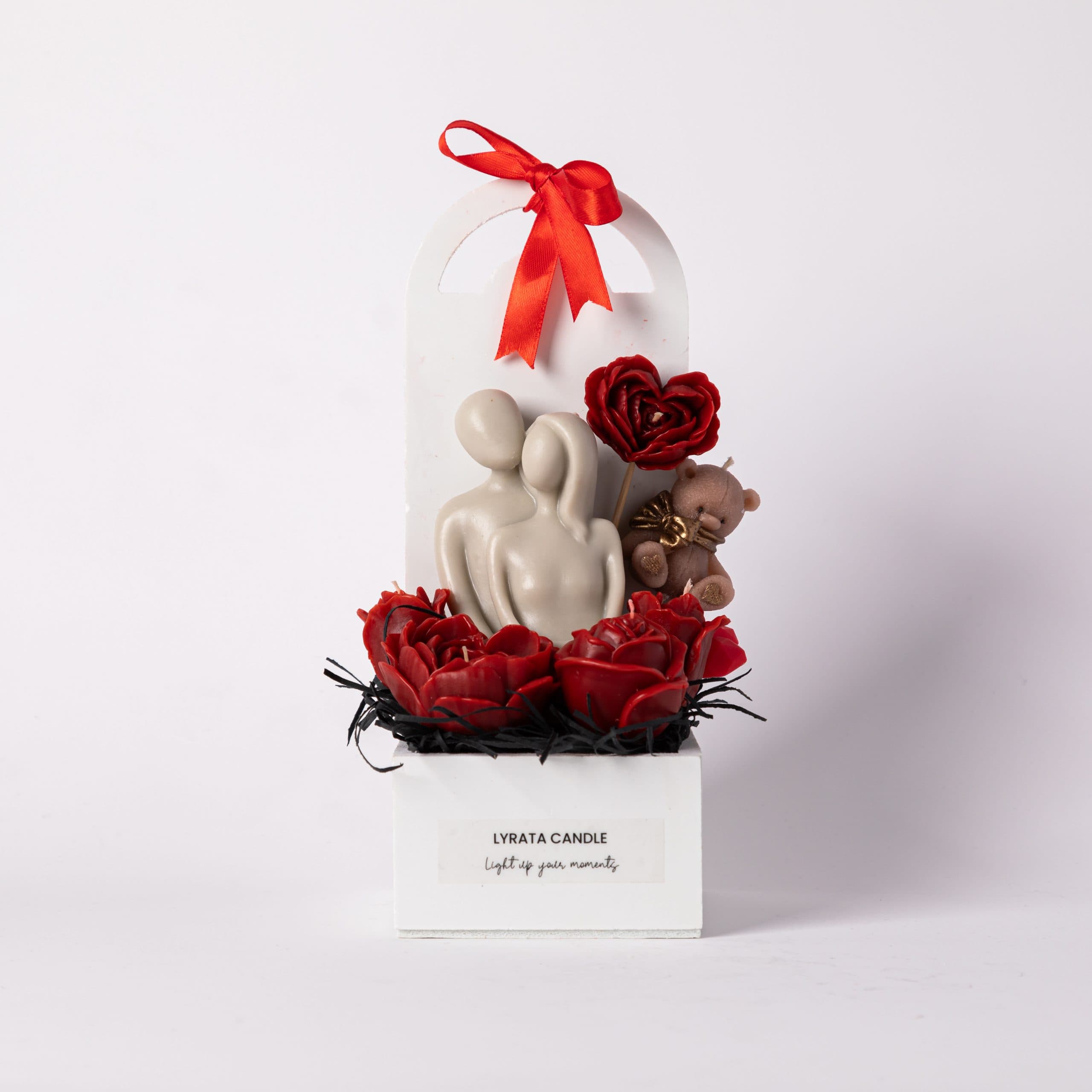 شمع باکس دسته دار لاو