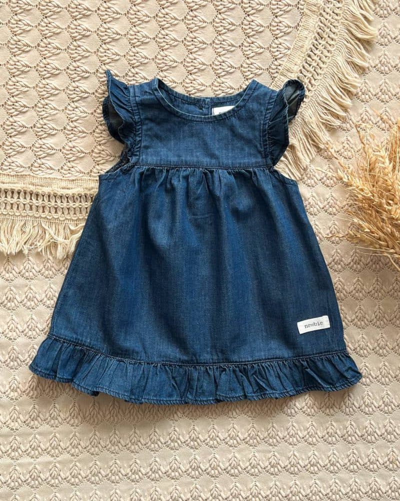 پیراهن دخترانه جین newbie