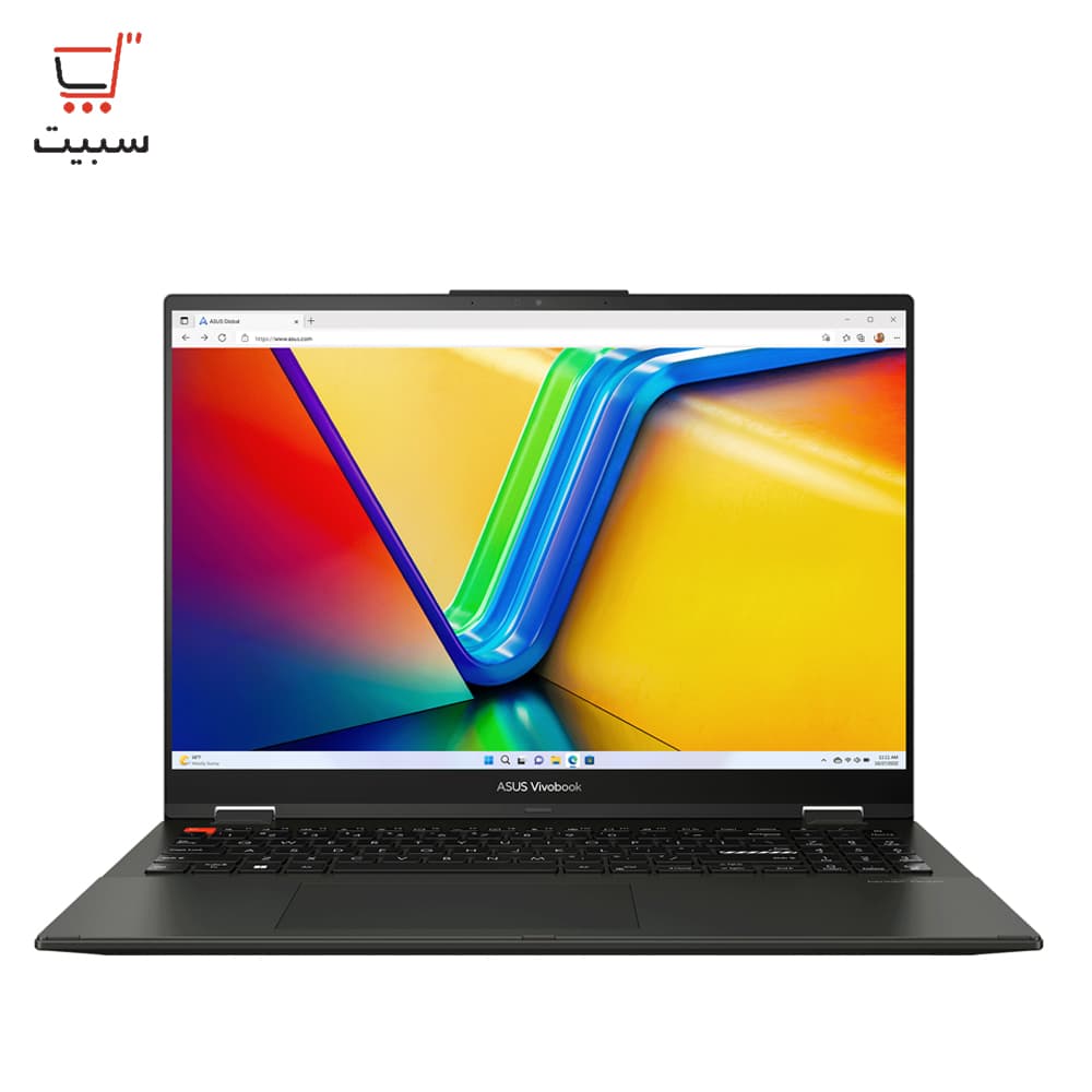 لپ تاپ 16 اینچی لمسی ایسوس مدل Vivobook S 16 Flip TP3604VA i9 13900H 24G 1T SSD Intel Iris Xe WUXGA