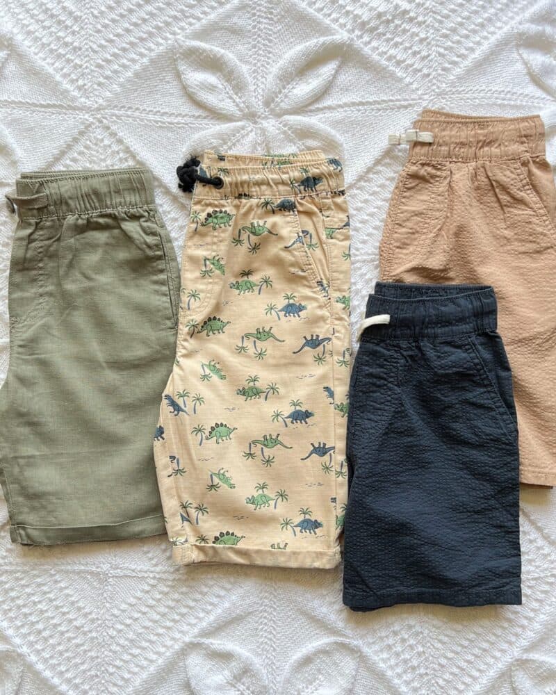 شلوارك كتان نازك طرحدار و ساده پسرانه