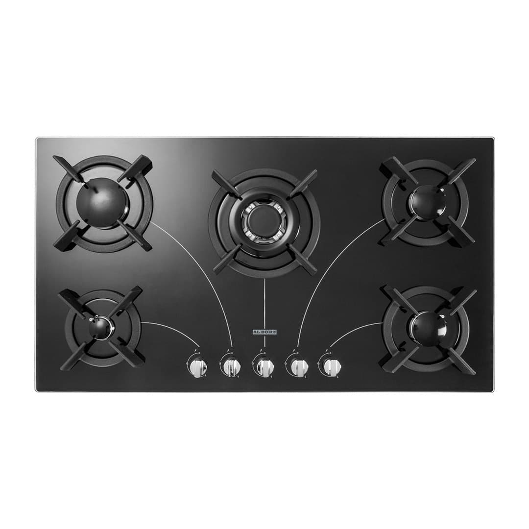 اجاق گاز رومیزی شیشه ای البرز G5908
