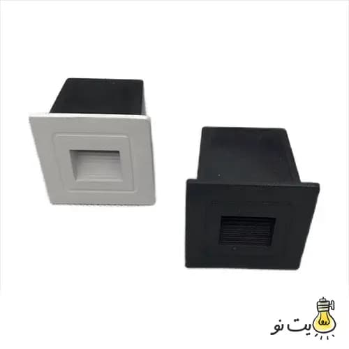 چراغ کنار پله ای مربع کوچک 4 وات