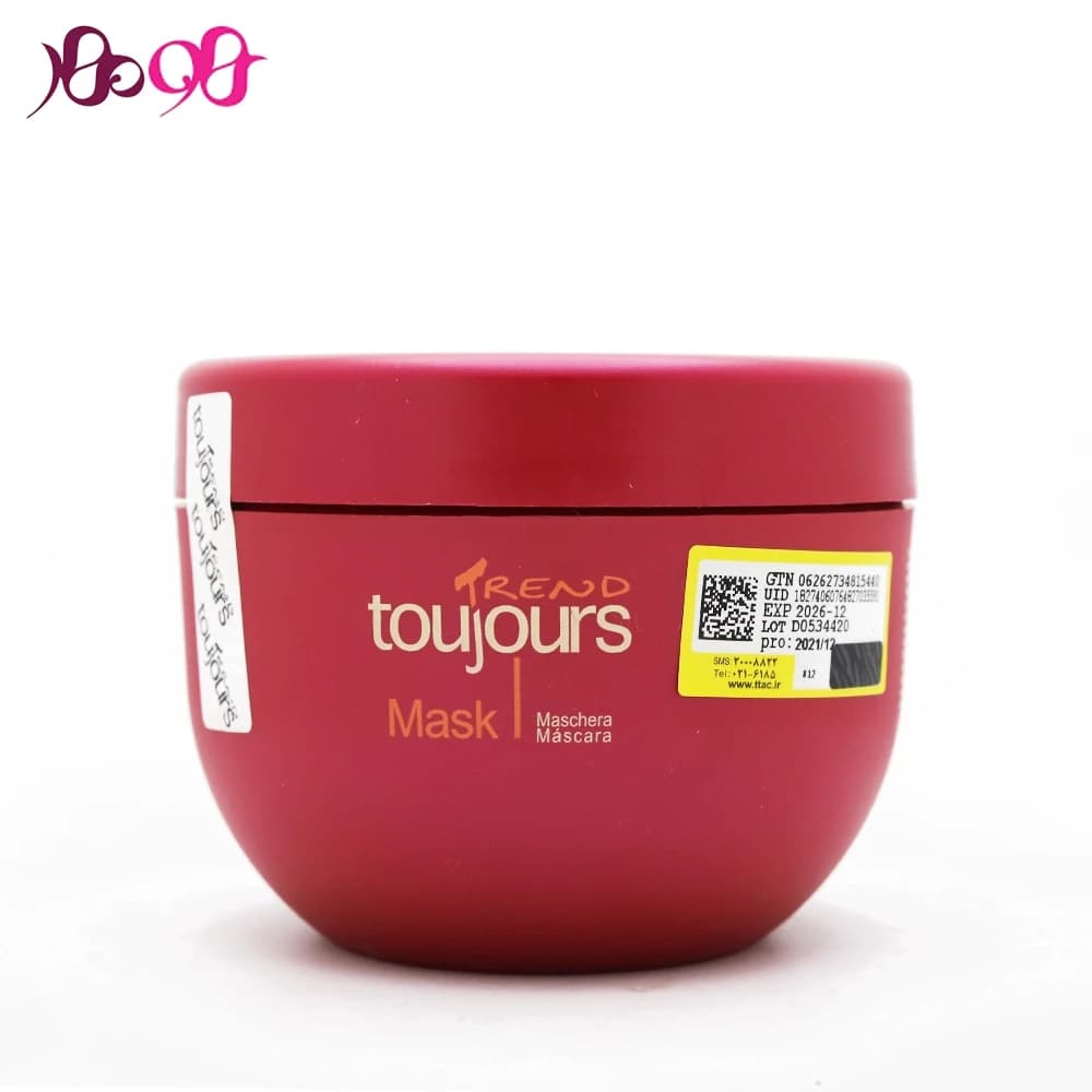 کرم تقویت موهای رنگ شده توژور toujours