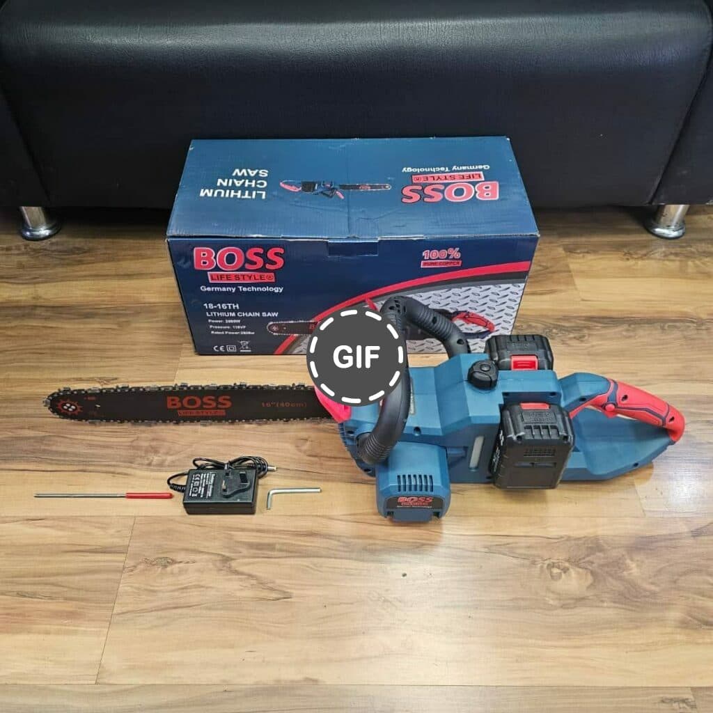 اره زنجیری شارژی ۴۰ سانت صنعتی باس مدل 1816Th