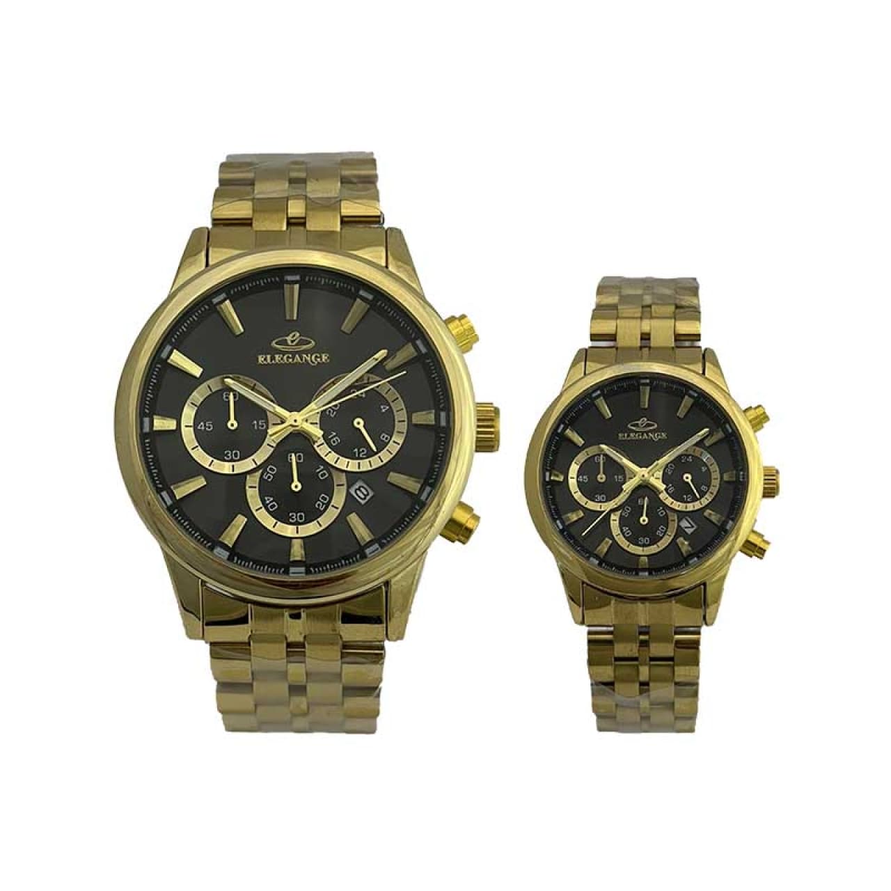 ست ساعت مچی زنانه و مردانه الگانس مدل WS-ED36904 سه موتوره