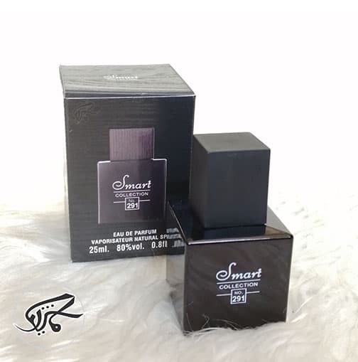 عطر مینی 25 میل اسمارت کد291 لالیک مشکی SMART