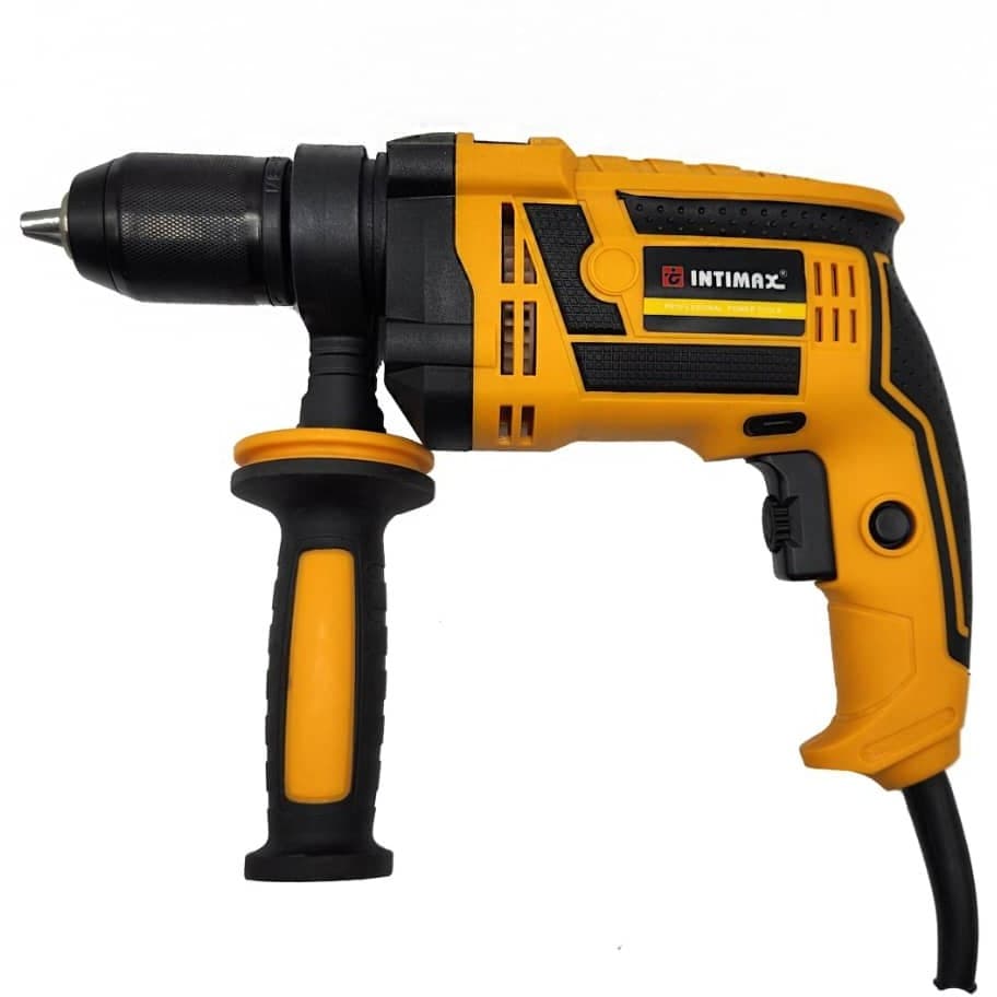 دریل چکشی 1380 وات صنعتی سه نظام فلزی اتوماتیک این تی مکس درجه یک تمام مس مدل 0137 INTIMAX