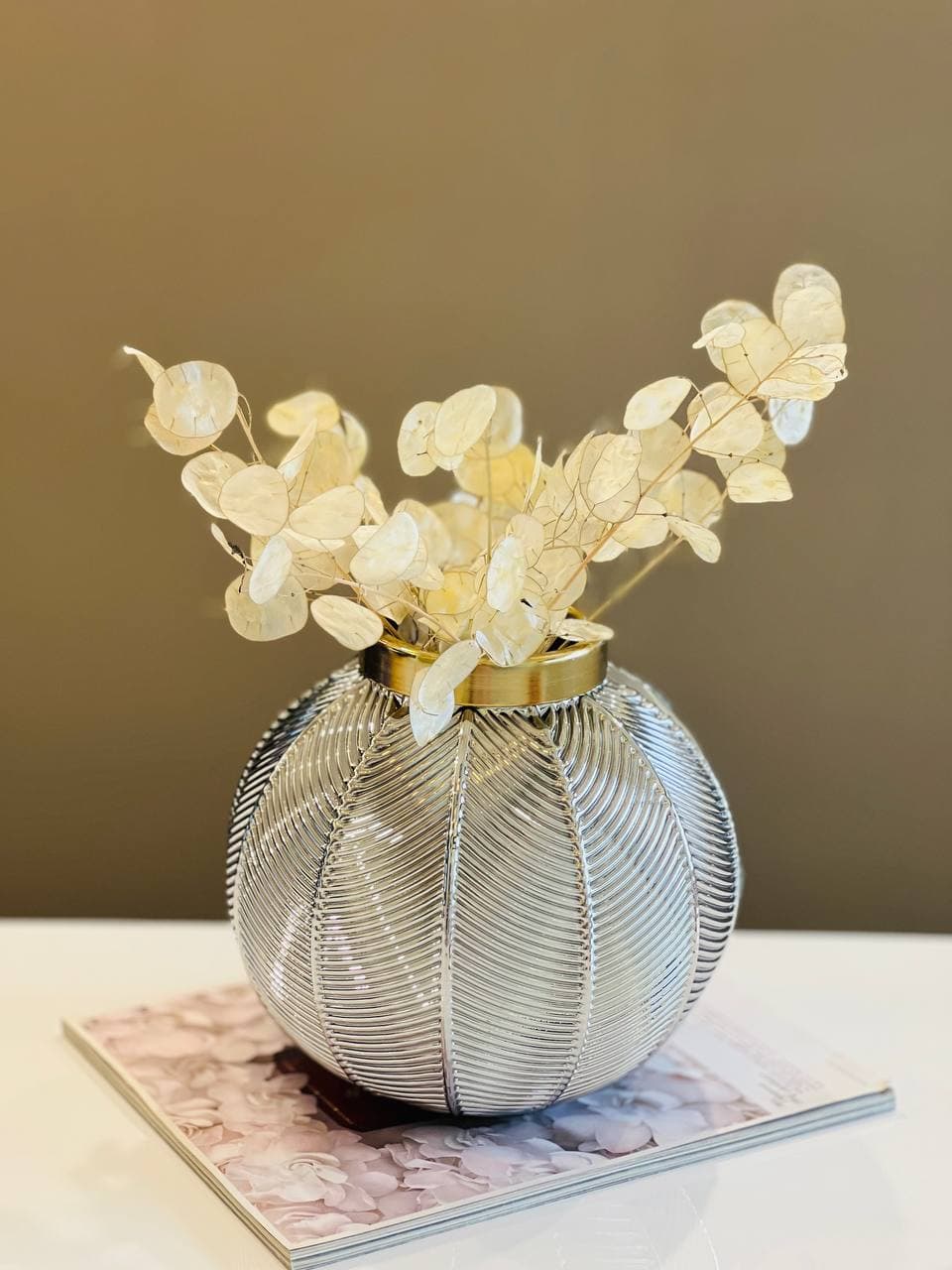 گلدان بلوری لاستر کد 401034