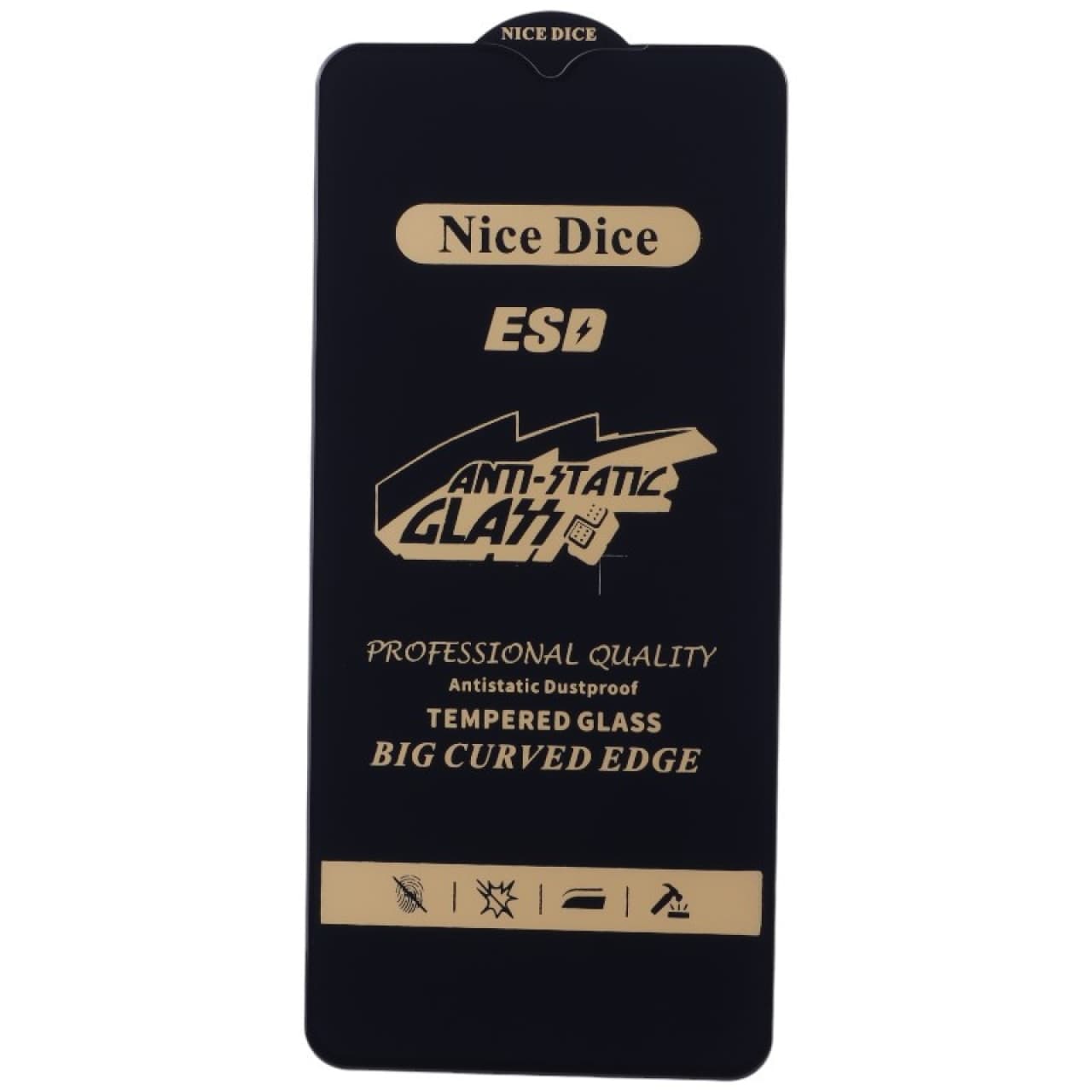 محافظ صفحه نمایش گلس آنتی استاتیک Nice Dice مناسب برای گوشی سامسونگ SAMSUNG A20s