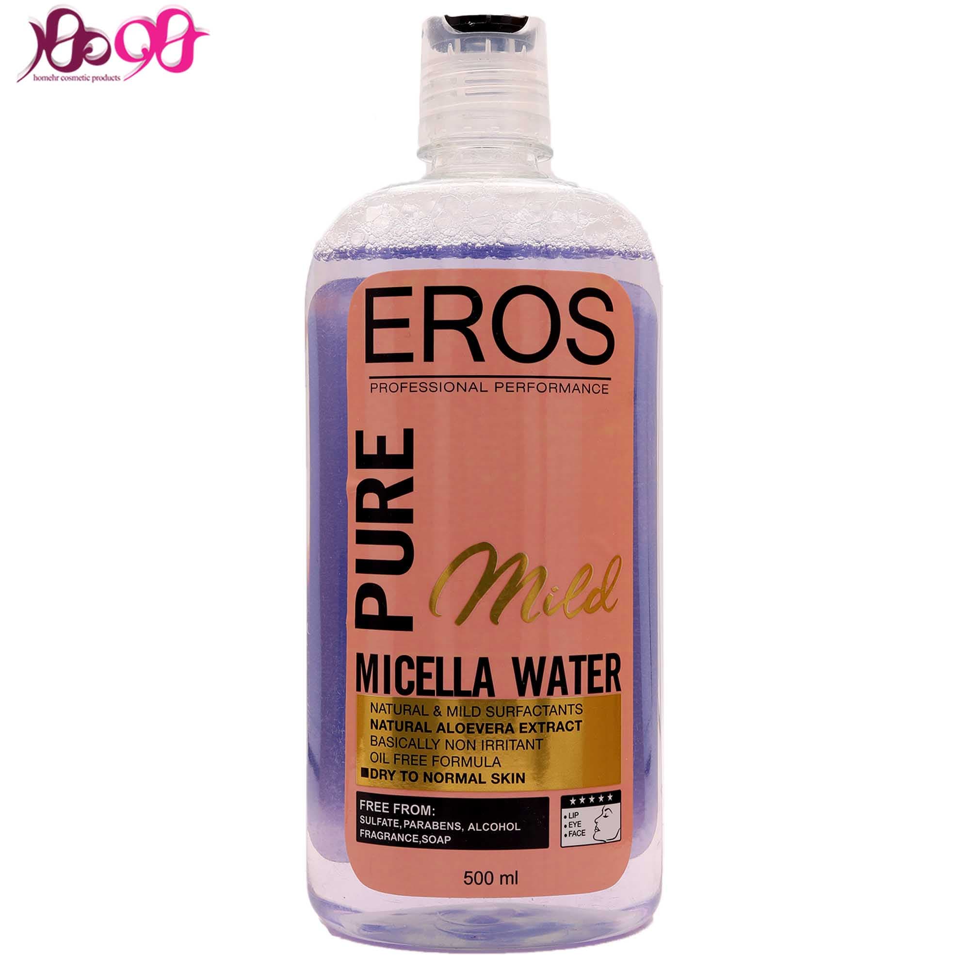 ميسلار واتر پوست های خشک تا نرمال ايروس